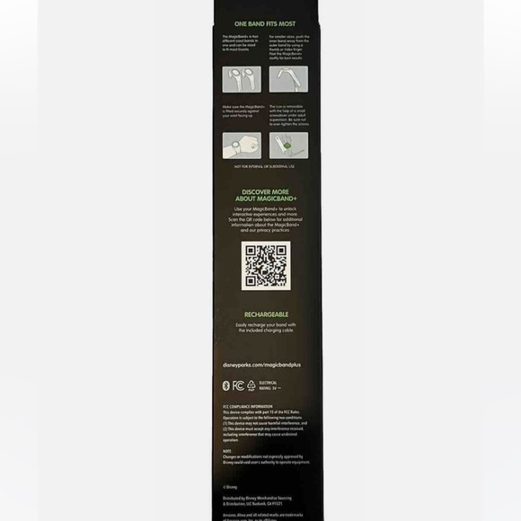 New Disney Parks Magic Band+ Pixar Monster University MagicBand+ Plus NEW - Picture 7 of 13